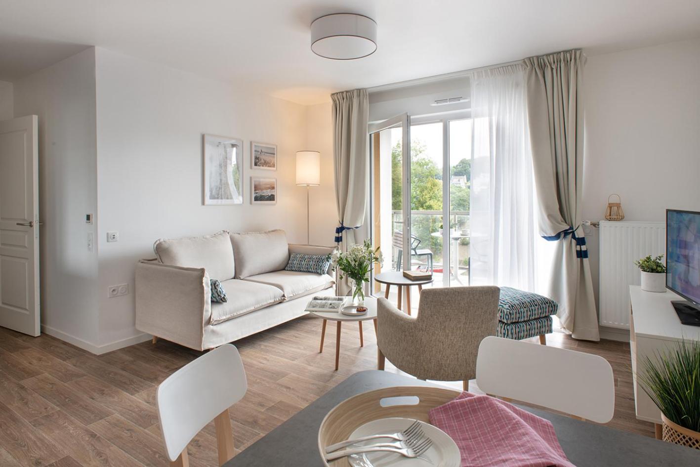 Domitys Ker Madiou Aparthotel Morlaix Bagian luar foto